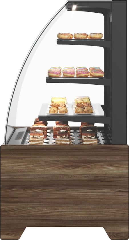 Кондитерская витрина CARBOMA FLANDRIA 2 LIGHT K70 VM 0,9‑1 2.0 