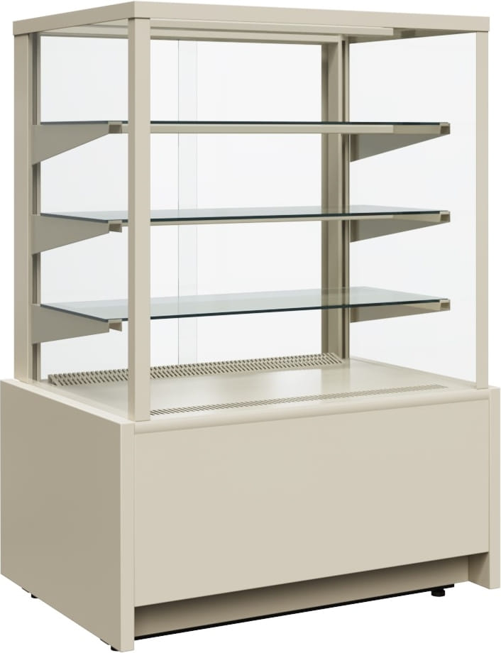 Кондитерская витрина CARBOMA ВХСв‑0,6д CUBE LIGHT (KC70 VM 0,6‑1) 