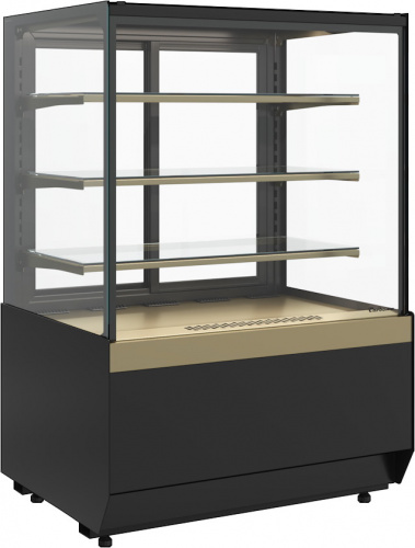 Кондитерская витрина CARBOMA CUBE 2 STANDARD KC70 VV 0,9‑1 2.0 (без боковин) 