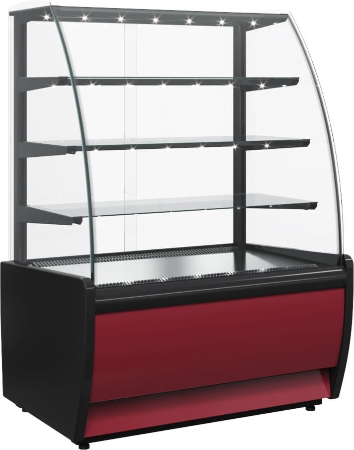 Тепловая витрина CARBOMA FLANDRIA LIGHT K70 SH 0,9‑1