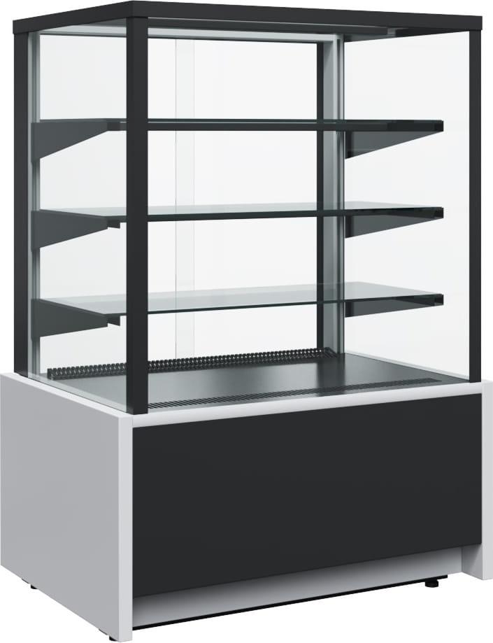 Кондитерская витрина CARBOMA ВХСв‑0,6д CUBE LIGHT (KC70 VM 0,6‑1) 