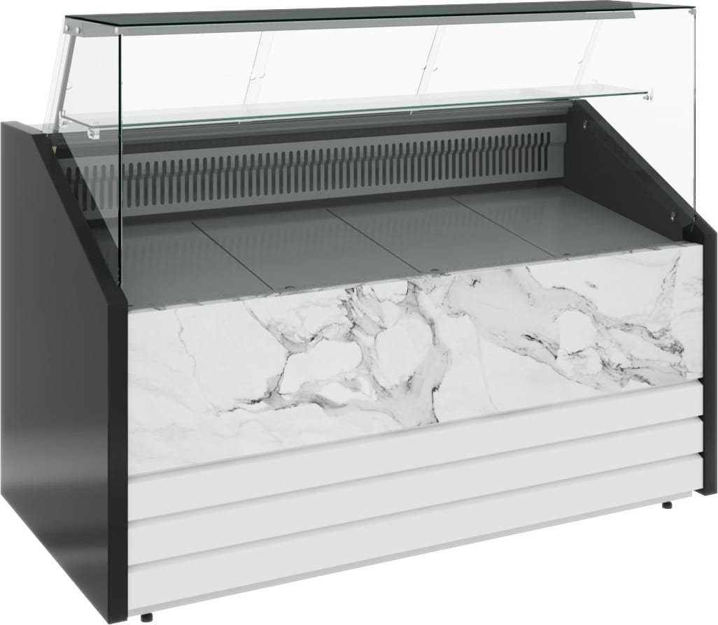Холодильная витрина CARBOMA COLORE GC75 SM 1,2‑1 9006‑9003 
