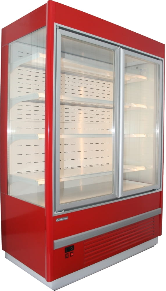 Холодильная горка CARBOMA CUBE STANDARD FC20‑08 VV 1,3‑1 X5 