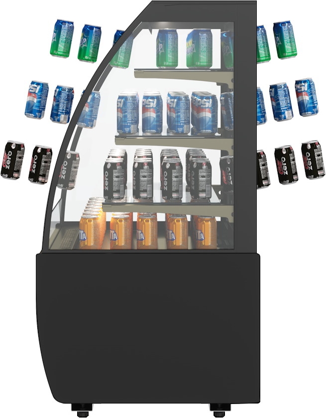 Кондитерская витрина CARBOMA FLANDRIA 2 STANDARD K70 VM 0,6‑2 2.0 