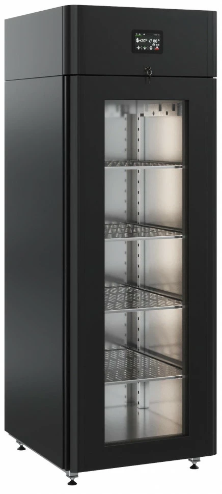 Шкаф холодильный для вызревания сыра Polair CS107 Cheese Black 