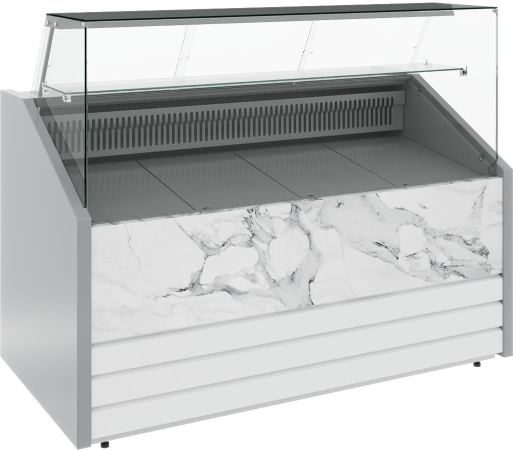 Холодильная витрина CARBOMA COLORE GC75 SM 1,2‑1 9006‑9003 
